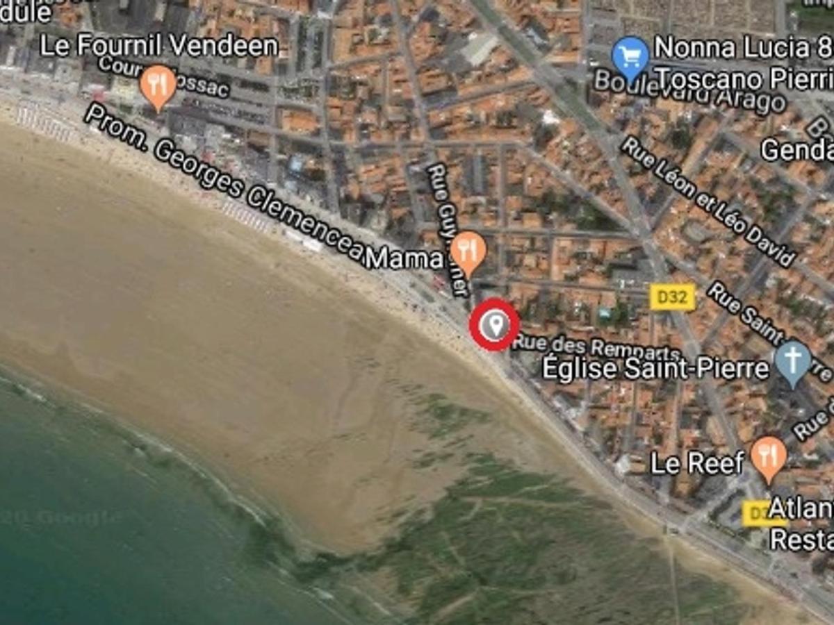 Appartement T2 Refait A Neuf Avec Balcon Face Mer Et Ascenseur, Au Coeur Des Sables-D'Olonne - Fr-1-485-70 Les Sables-dʼOlonne Zewnętrze zdjęcie